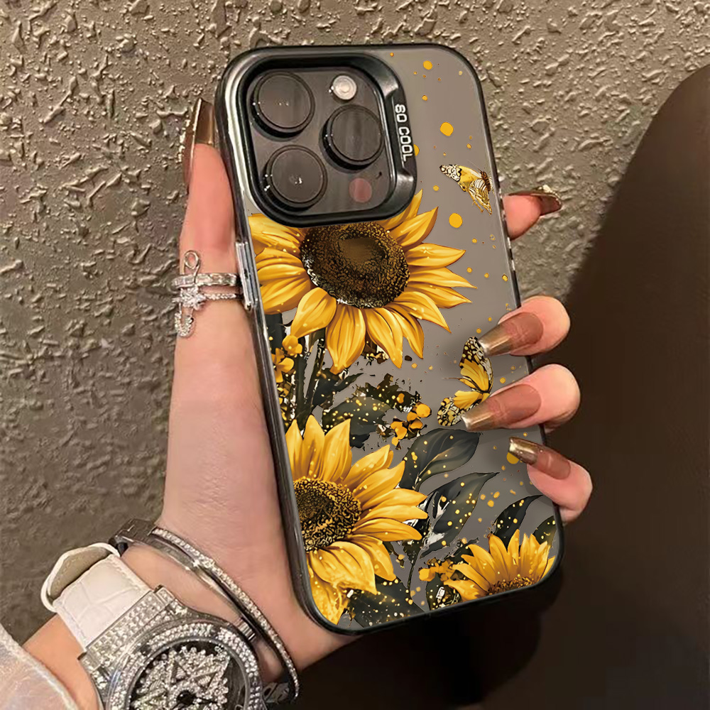 Apple Iphone 15 - Luxury Flower Phone Case For iPhone