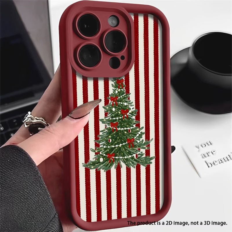 Sequoia Christmas Pattern Phon - Apple Iphone 15 recension och pris