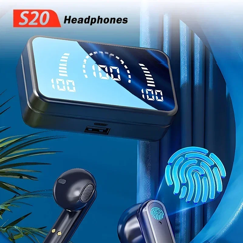 TWS S20 Earphone Bluetooth Wir - Phone Accessories Amazon recension och pris