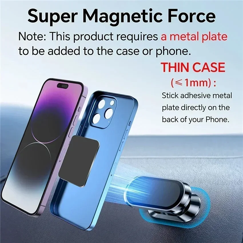 360° Magnetic Car Phone Holder - Phone Accessories Holder Car recension och pris