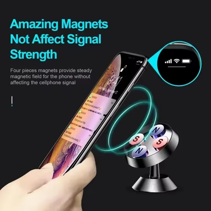 Magnetic Car Phone Holder Magn - Phone Accessories Holder Car recension och pris