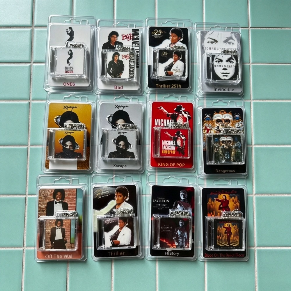 Mini CD Album Keychain Charms  - Phone Accessories Charms recension och pris