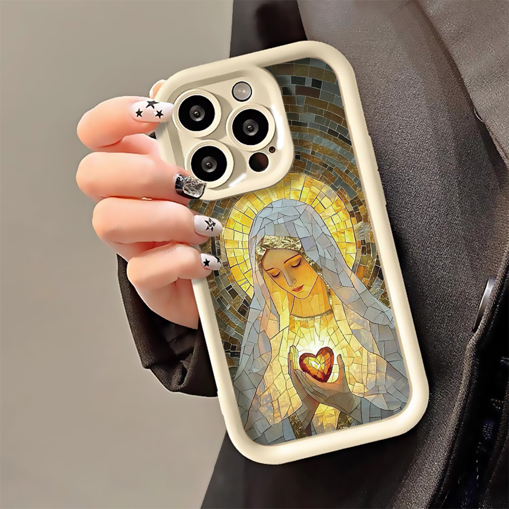 Retro Church Stained Glass Sty - Apple Iphone 15 recension och pris