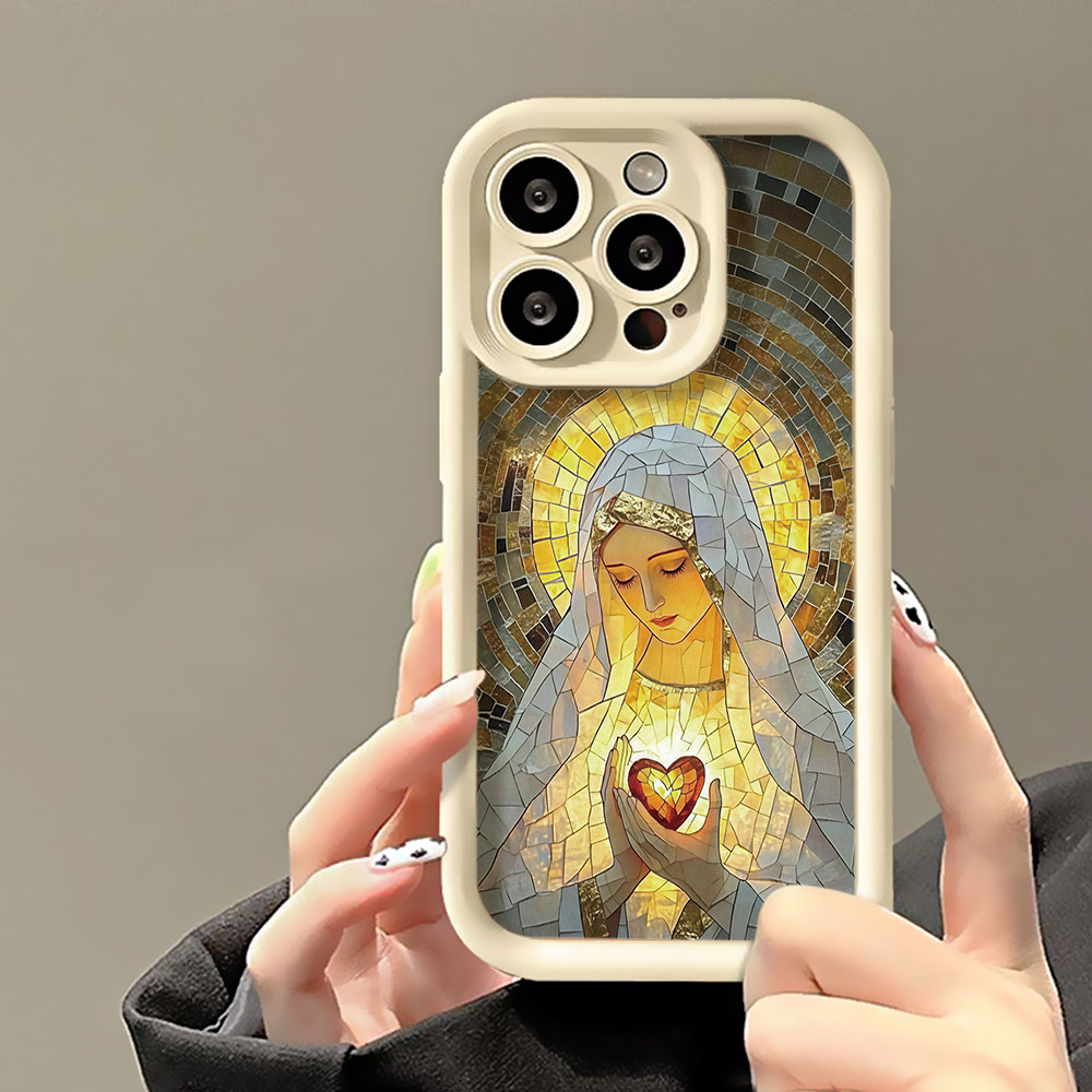Retro Church Stained Glass Sty - Apple Iphone 15 recension och pris