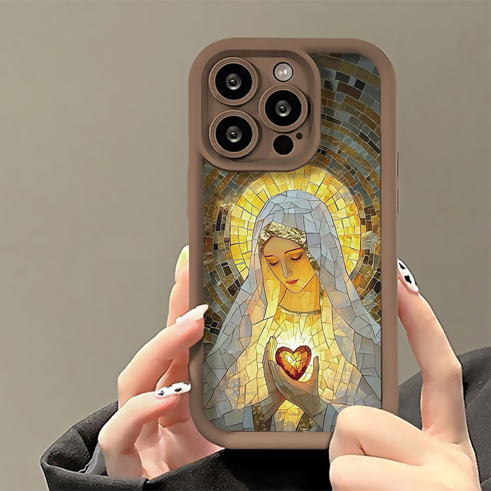 Retro Church Stained Glass Sty - Apple Iphone 15 recension och pris