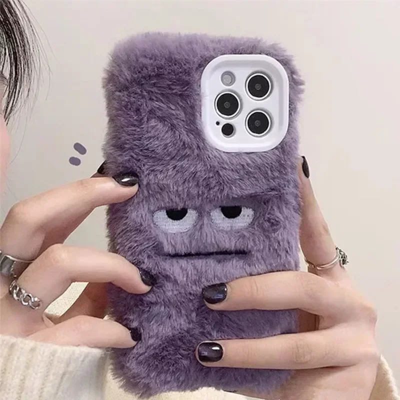 Cute Monster Plush Fluffy Phon - Apple Iphone 15 recension och pris