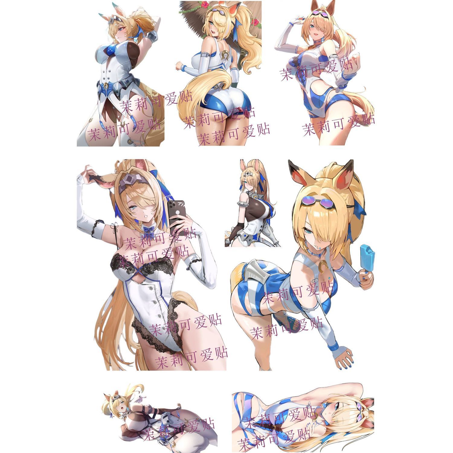 8pcs/set Anime  Zenless Zone Z - Phone Zone Accessories & Repair Photos recension och pris